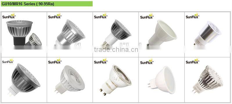 Ture Color 2700K/3000K 5W LED Light MR16 GU5.3