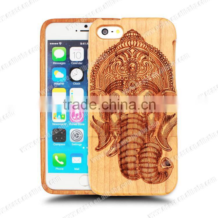 Wood Bamboo Phone Case For Iphone 5 Cover Phone Accessory