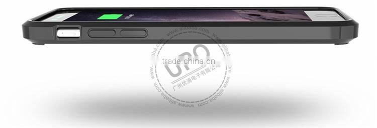 For iPhone 6 6s 7 Case,Hard back plastic PC+Tpu Crystal Clear Hard Phone Case