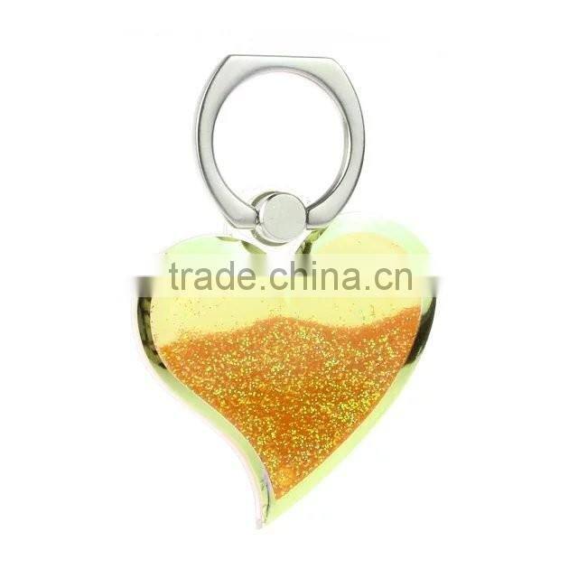 mobile phone heart shape ring holder 360 degree rotation phone holder smartphone ring holder