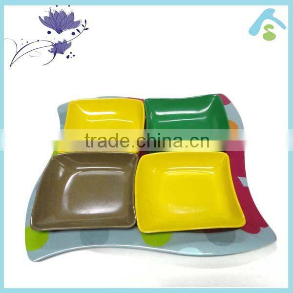 cheap rectangle serving plate in the kitchen