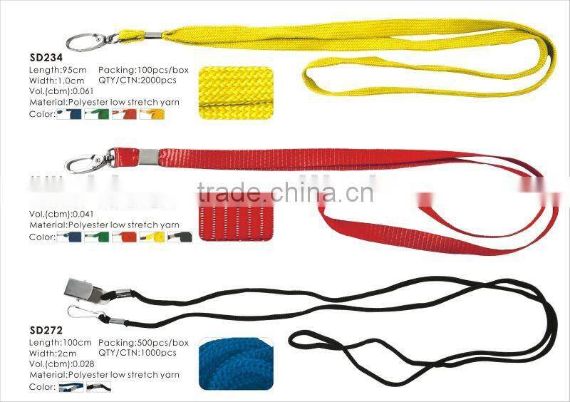 Good Quality 2.0cm Good Quality Woven Label Polyester Neck Lanyards.