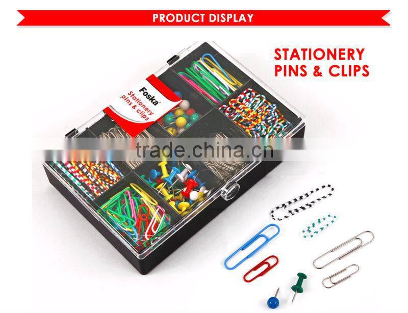 Pins & Clips Stationery Set