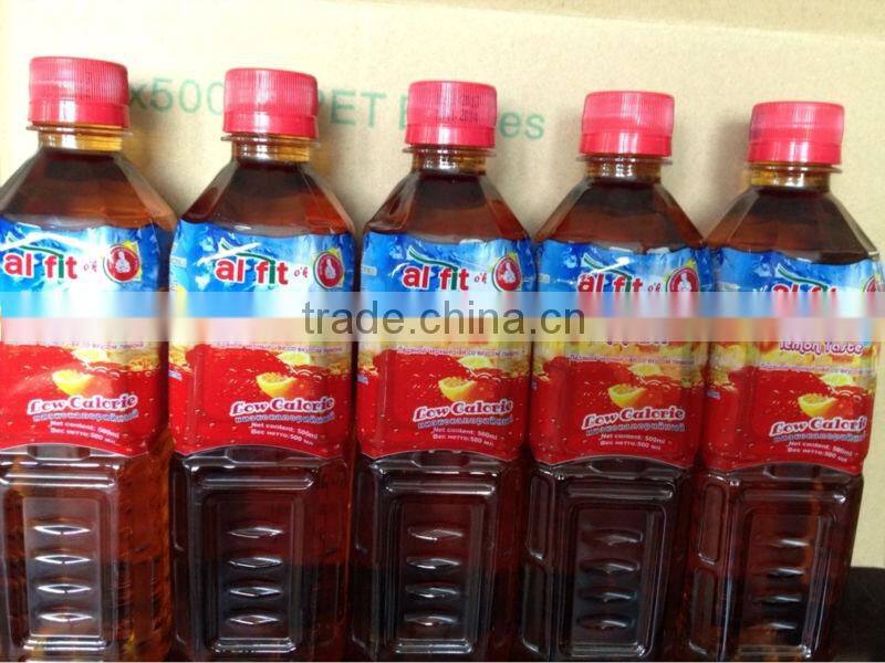 Bottle Green Tea Drink In 500ML Square Bottles