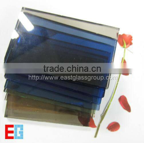bronze tinted float glass 4mm 5mm hot sale