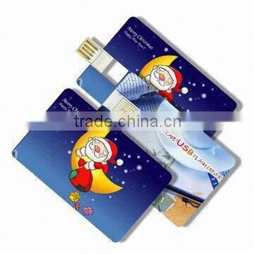promotional gift metal business card usb flash drive