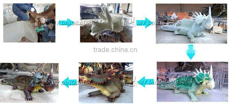My-dino animatronic dinosaur factory high quality fiberglass dinosaur