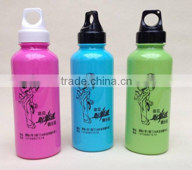 kid girl use 500ml cute cartoon portable bpa free healthy plastic water bottle