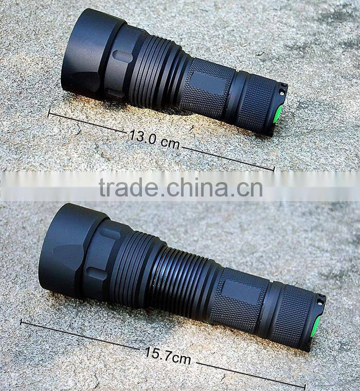 bailong led flashlight zoom adult