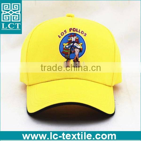 los pollos hermanos heat transfer print custom baseball hat for Fast food chains