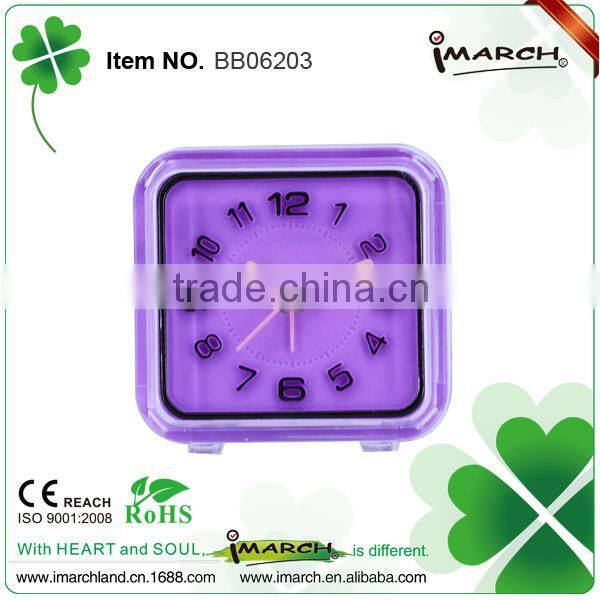 BB06203 Mini Crystal Gifts Alarm Clock With Cake Shape