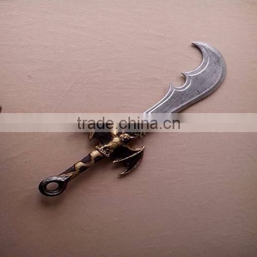 Gold poporlar belly dance performance sword dancing accessory