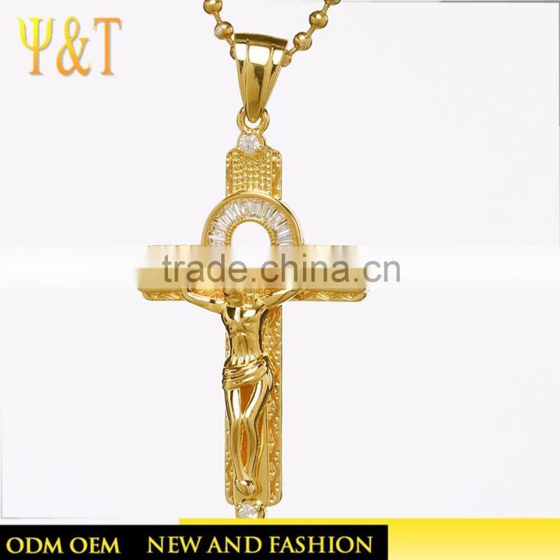 Jingli Jewelry hot sale hip hop silver plated jewelry micro jesus piece pendant