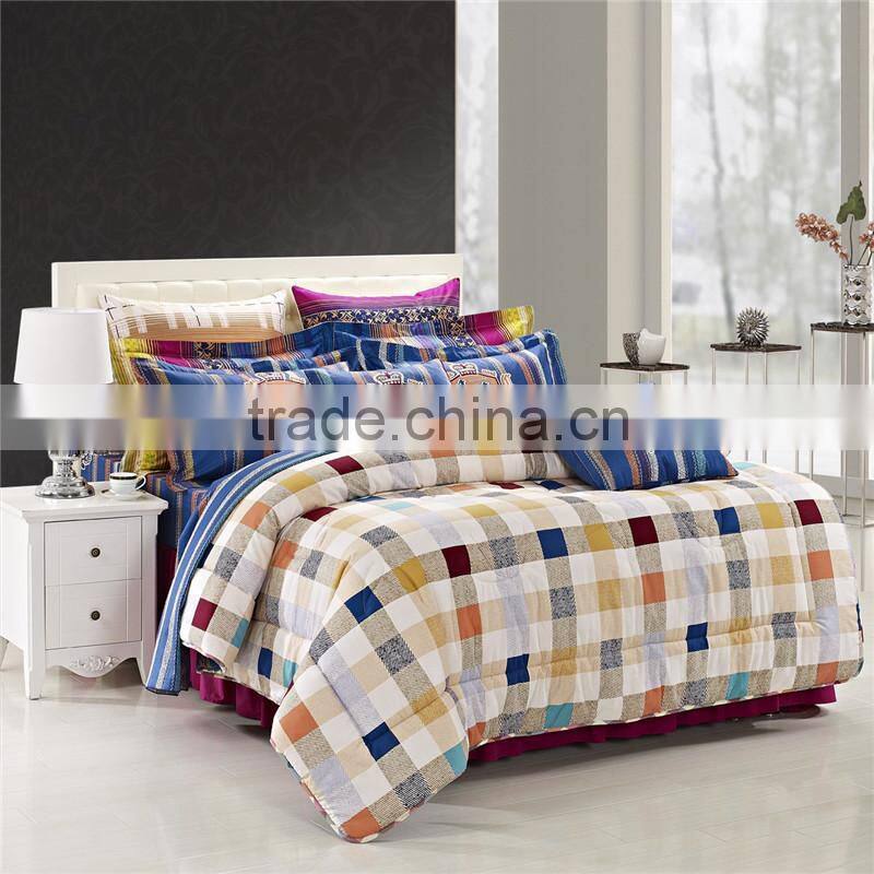 four six 2014 new hot sale pattern luxury romantic 3d bedding set