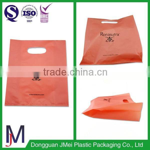 Punch Hole Handle Plastic Shopping Bag