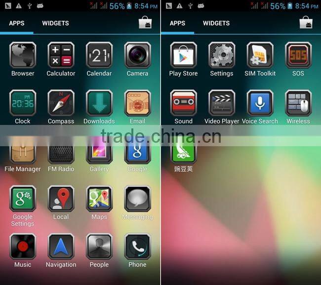 iMAN i3 Smartphone IP68 Android 4.2 MTK6589T 1GB 16GB 4.3 Inch QHD IPS Screen Black