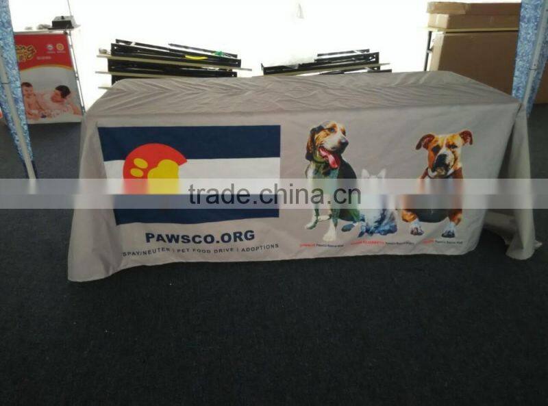 polyester tablecloth painting designs for outdoor display
