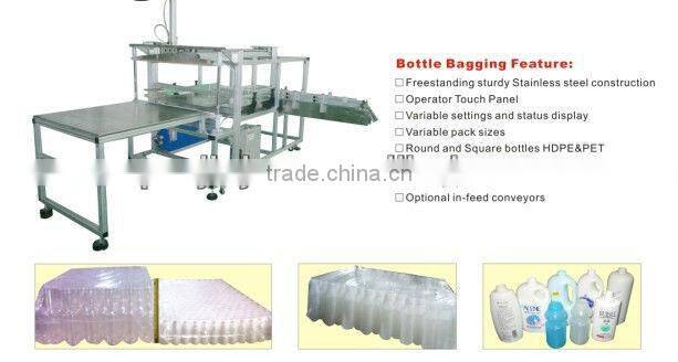 Bottle bagging machine