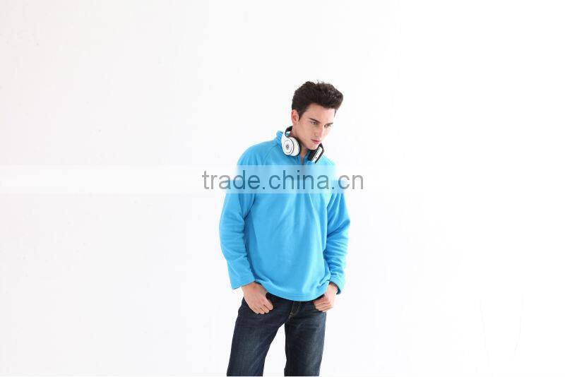 windproof micro blank polar fleece jacket