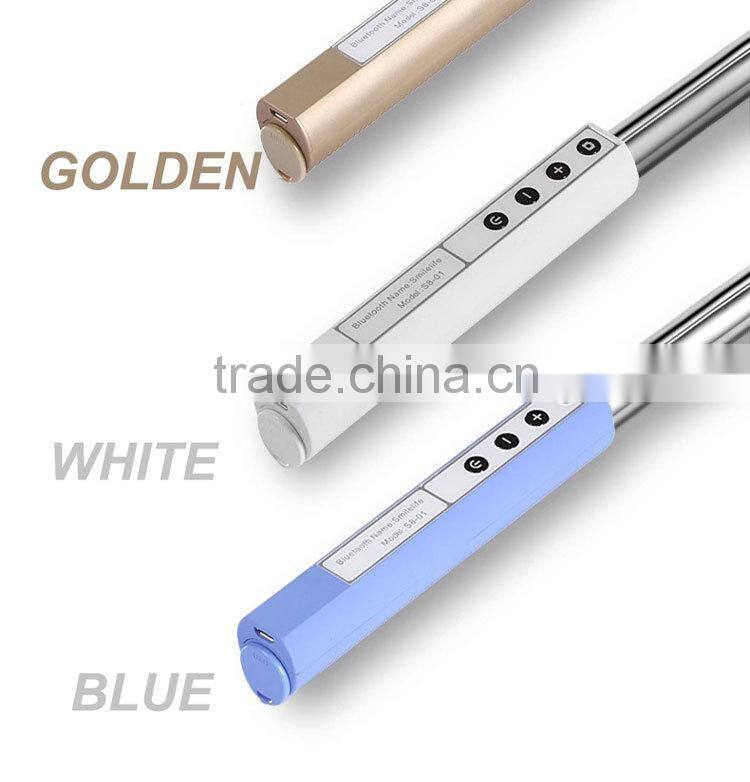 2015 Wholesale Mini Foldable Bluetooth Selfie Stick Wireless Selfie Stick, Monopod Selfie-stick
