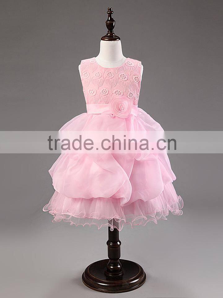 Stunning sweetheart blue beach wedding flower girl dresses girl wedding dresses kids party dress In apparel