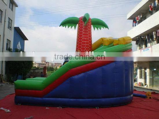 2016 double slide/cheap inflatable slides