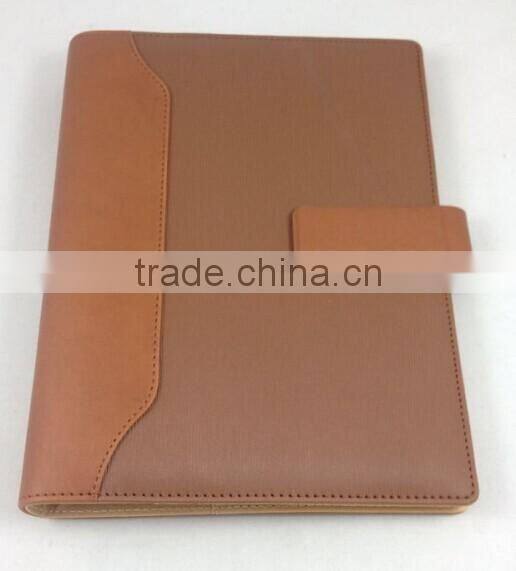 Designer A5 refillable western leather notebook