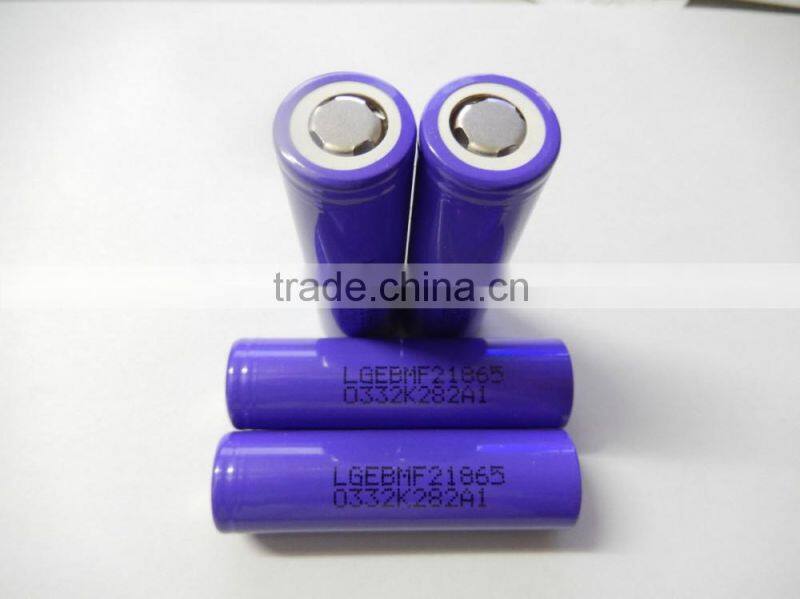 18650 LG MF2 2200mAh INR18650MF2 battery cell 3.7V 10A