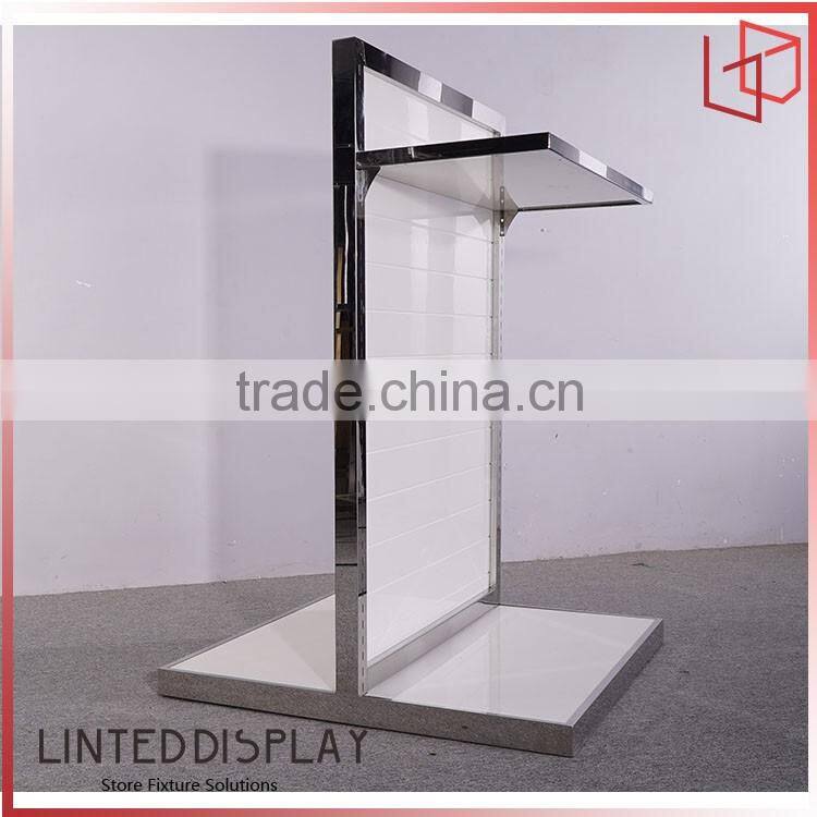 Hot simple design stainless steel display stand