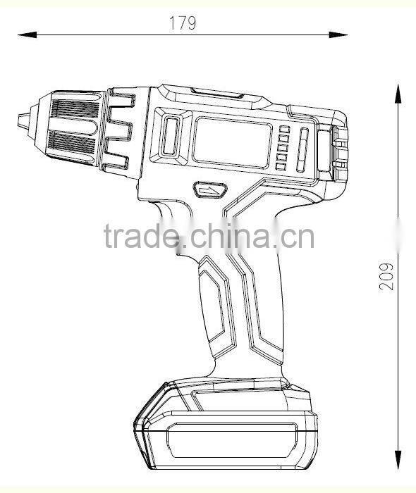 BKCR14V 14.4V Cordless 2-Speed Drill/Driver 14.4V 2-Speed cordless power tool
