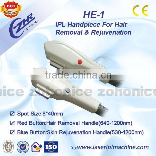HE-2 15*50mm ipl handpiece / e-light IPL hair removal handle
