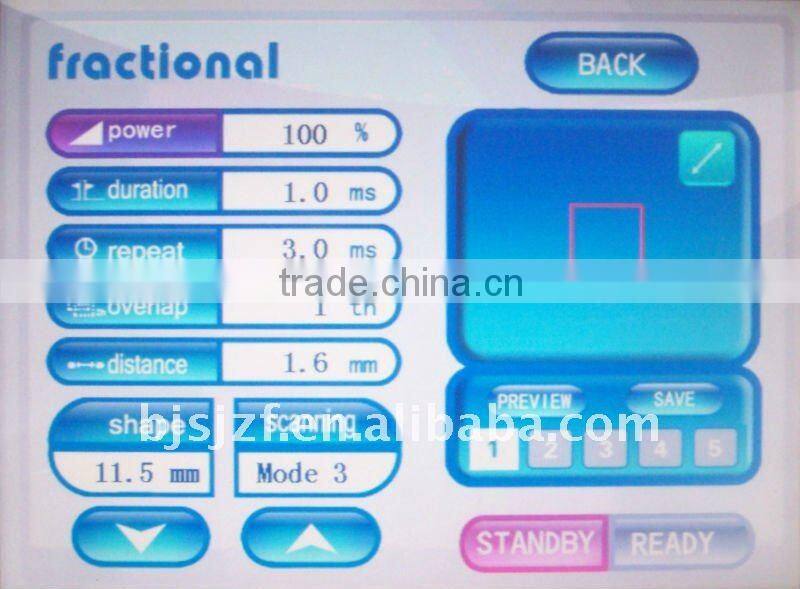 Portable CO2 Fractional Laser Skin Activator Machine F5 with Medical CE approval