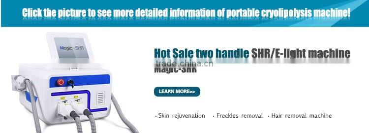 Portable OPT SHR IPL hair removal machine skin rejuvenation acne remove beauty equipment