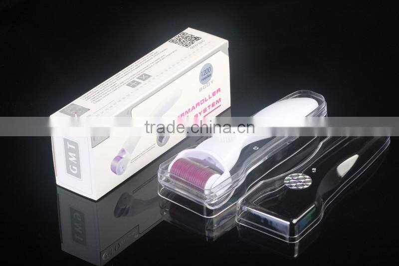 2014 Titanium alloy/Stainless steel/1200 Needle kit derma roller with CE approved lower price