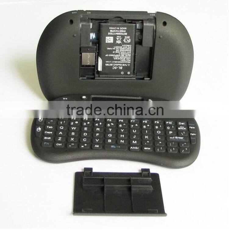 Mini Wireless Keyboard 2.4ghz English Air Mouse Keyboard Touchpad Remote Control For Android TV Box Notebook Tablet PC