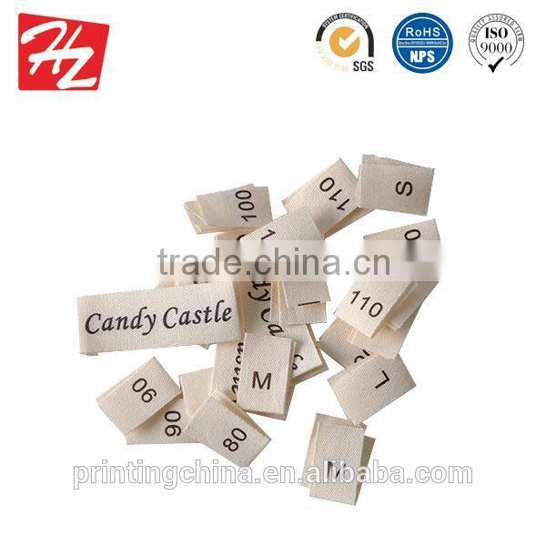 Custom printing customized hang tag with hemp string