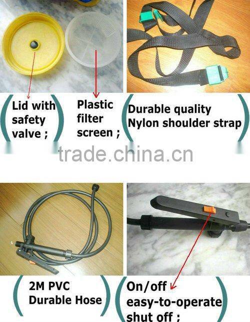 16L knapsack sprayer ,manual agriculture sprayer