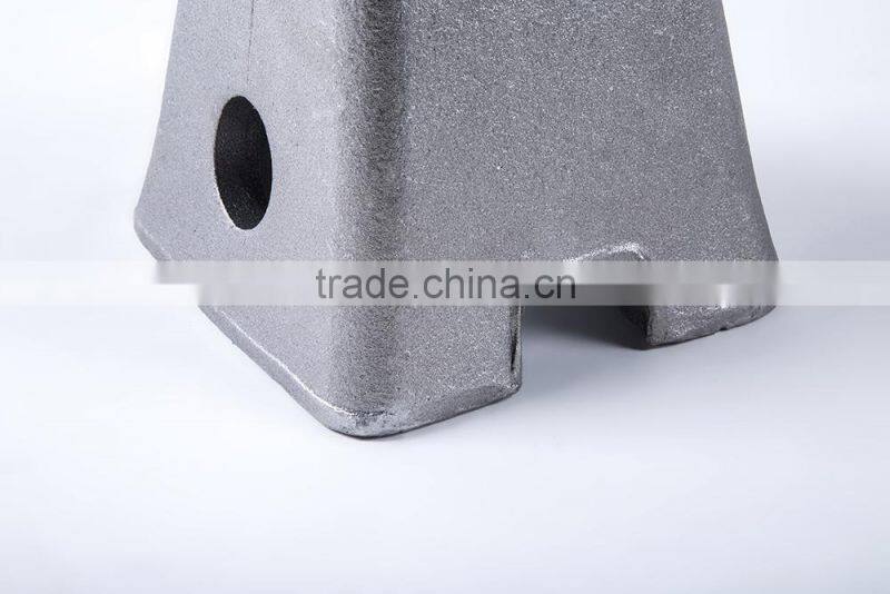 customized excavator forging components bucket teeth for quarrying