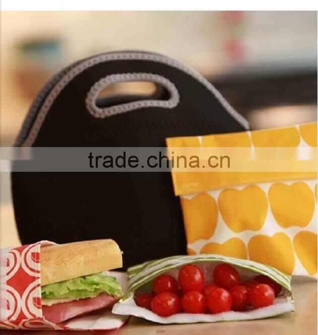 Reusable Mealtime Color Sandwich and Snack Bag