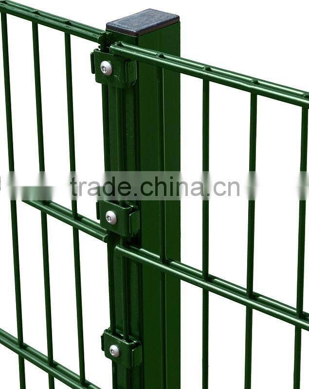 Twin wire mesh fence with double wire border metal fencing