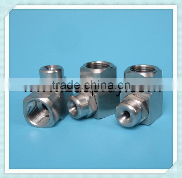 Stainless steel wide-angle corner 90 degree full cone spray water nozzle
