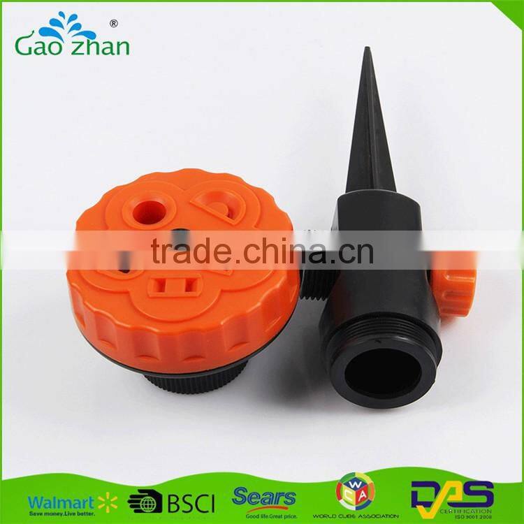 popular garden watering system adjustable ground inserted irrigation sprinkler