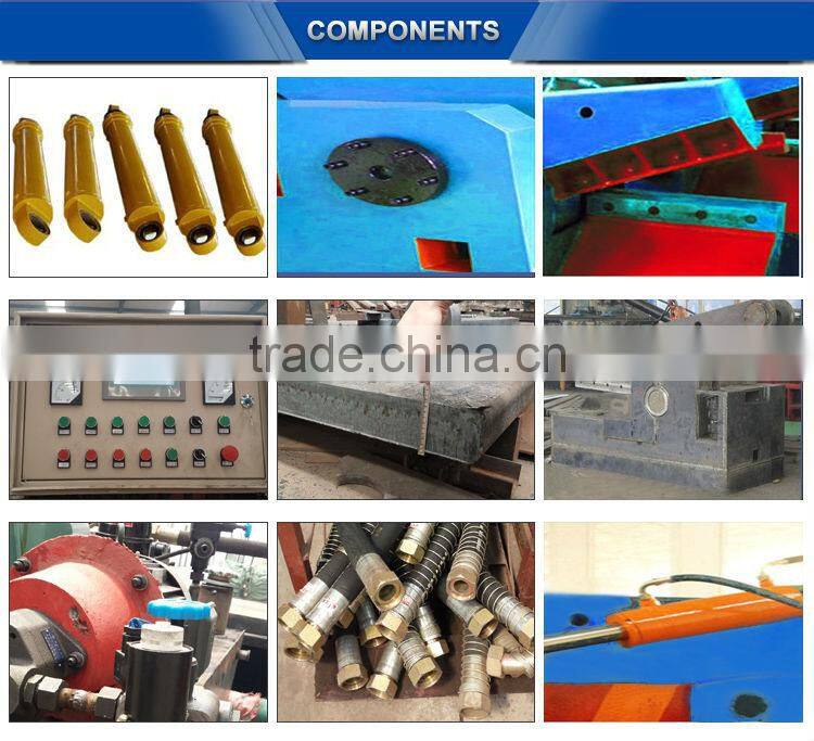 Q15 CE heavy duty hydraulic shear machine