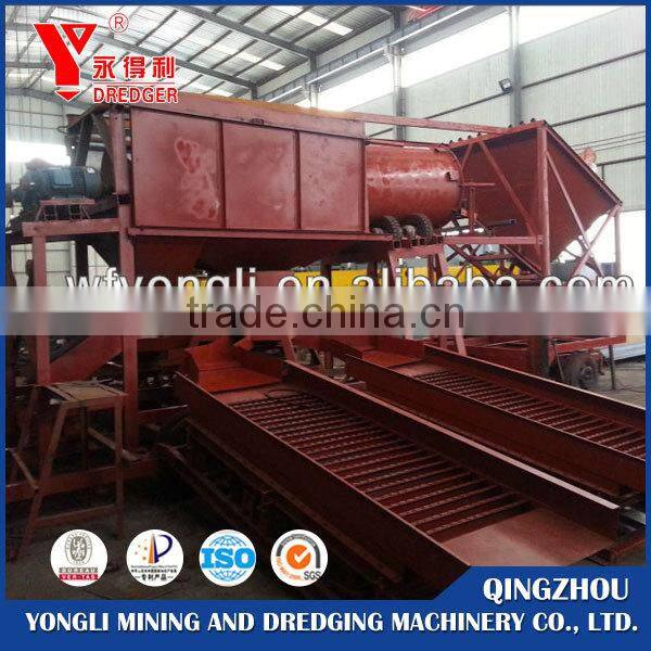 Vibratory screen gold separator for gold washing