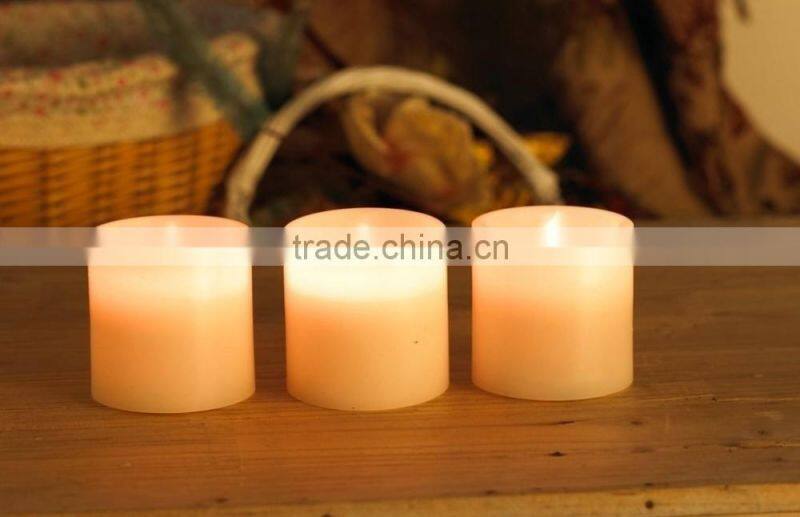 LED flameless candle for Christmas decoration Christmas candle led christmas wax candle