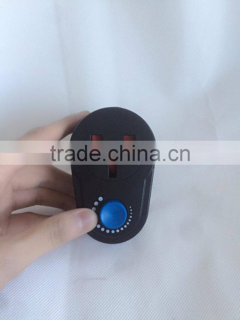 Hydroponic indoor garden exhaust fan speed controller for duct fan