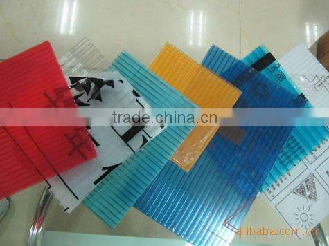 Awning PC sun sheet/pc hollow sheet