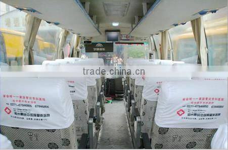 airplane seat headrest cover and pillow case