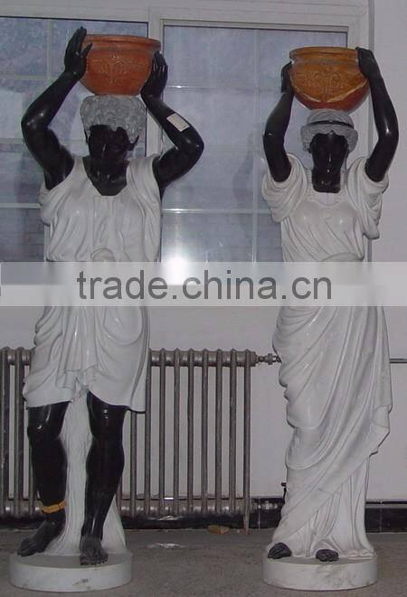 customized size human figure marble statue