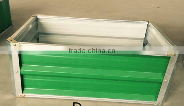 2016 best price outdoor garden prefab raised bed